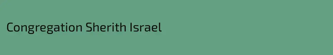 Congregation Sherith Israel